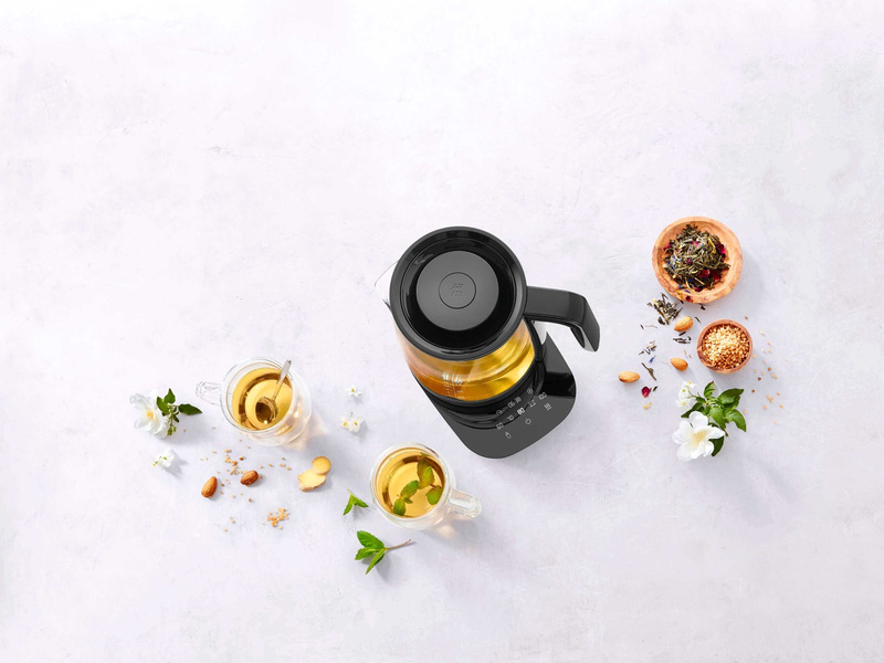 Zwilling - czajnik elektryczny z wkładem do herbaty czarny Enfinigy
