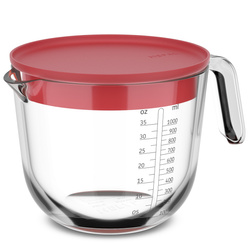 Mepal - Dzbanek z miarką i pokrywką Chef It 1000 ml Coral