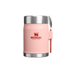 Stanley - termos obiadowy ze sztućcem Classic Legendary 0.4L Peach Rose