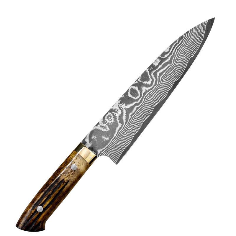 Takeshi Saji - YBB Ręcznie kuty nóż Szefa 24cm Tojiro - VG-10