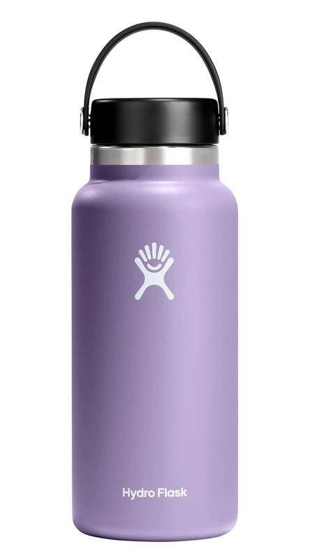 Hydro Flask - Butelka 946 ml Wide Mouth Flex Cap fioletowy Moonshadow