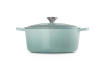 Le Creuset - garnek żeliwny emaliowany Signature 28 sea salt