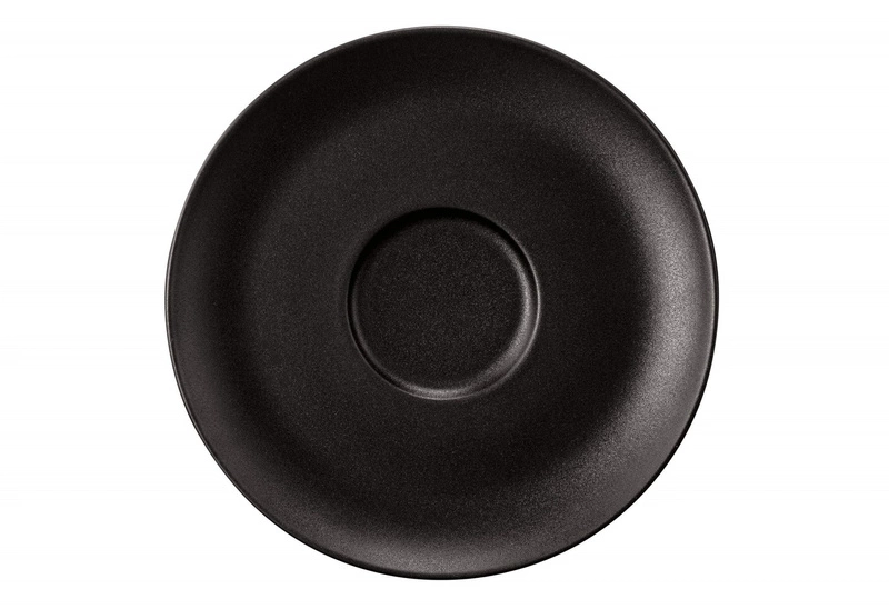 Seltmann - LIBERTY VELVET BLACK Zestaw 6 spodków 16.5 cm