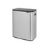Brabantia - kosz na śmieci Bo Touch Bin 60L (2 x 30) stal matowa FPP