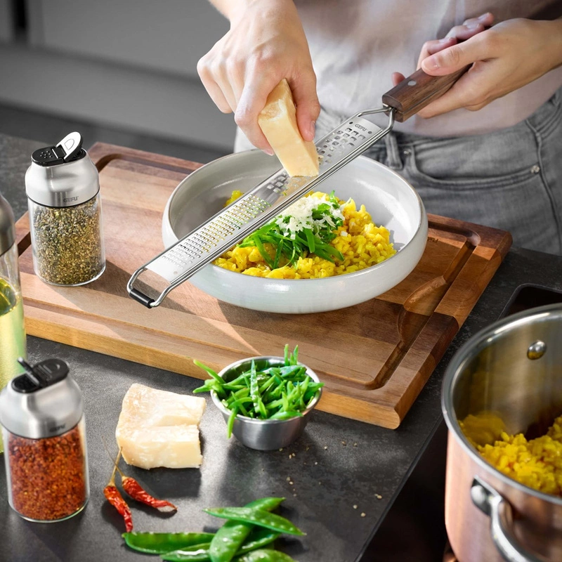 Gefu - MADERO Wąska tarka podwójna 40.5 cm