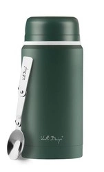 Vialli Design - Termos obiadowy 750ml FUORI zielony