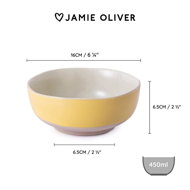 Jamie Oliver - Jamie Oliver miseczki ceramiczne 16cm Big Love - 4 szt