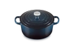 Le Creuset brytfanna żeliwna emaliowana Signature okrągła 22 cm 3,3l nuit