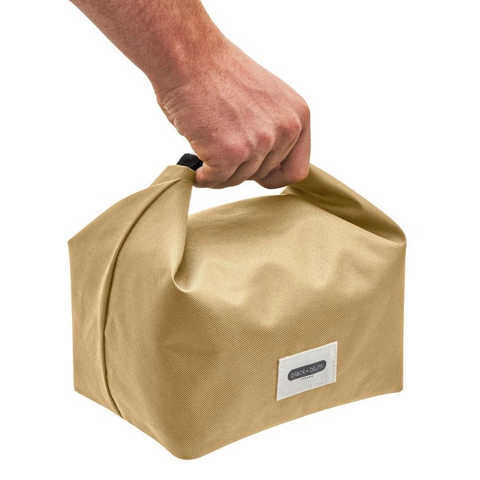 Black+Blum - Lunch bag, kolor gliny NEW