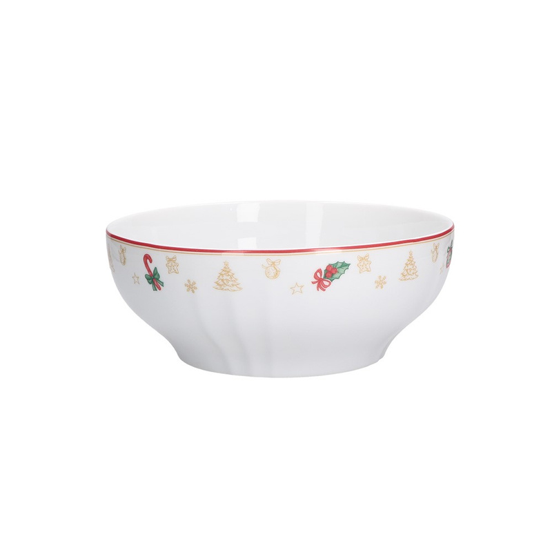La Porcellana Bianca - CHRISTMAS EDITION Miska na sałatkę 23 cm