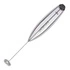 Cilio - spieniacz do mleka na stojaku, 23 cm, metaliczny błyszczący Latteforte