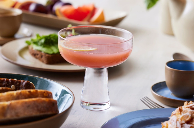 Bitz - Zestaw 2 sztuk kieliszków do szampana Statue