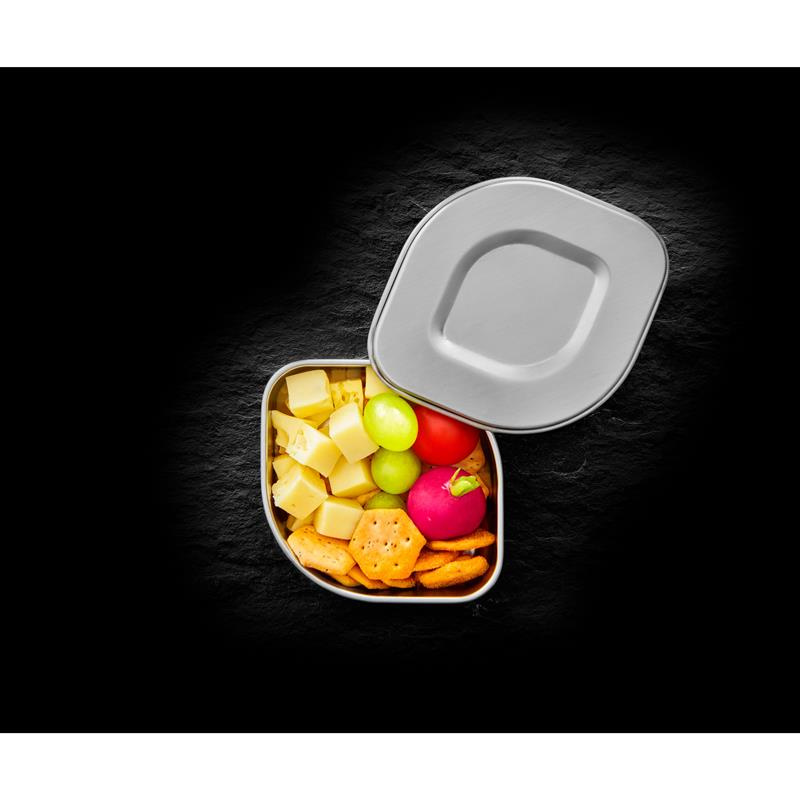 Lurch - pojemnik na lunch lub przekąski, stal nierdzewna, 0,35 l, 10,5 x 10,5 x 5 cm