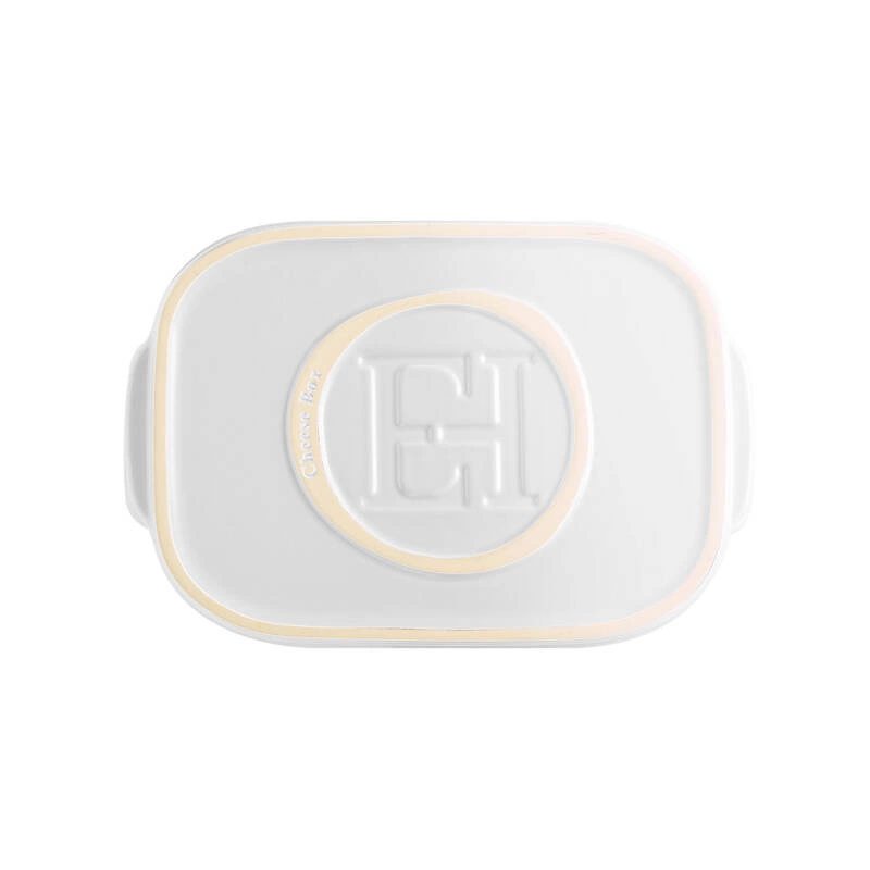 Emile Henry - Pojemnik do przechowywania i serwowania sera- biały