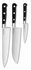 Tarrerias Bonjean - Zestaw noży kuchennych 3el. Maestro GB