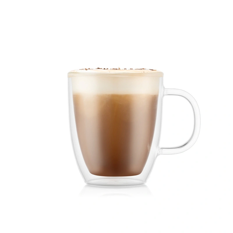 Bodum - kubki z podwójną ścianką Bistro 450 ml 2 szt Transparent