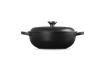 Le Creuset - garnek żeliwny do gulaszu 2,2 l 22 cm czarny