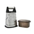 KitchenAid Culinary Tools - tarka z pojemnikiem Box Grater Onyx Black