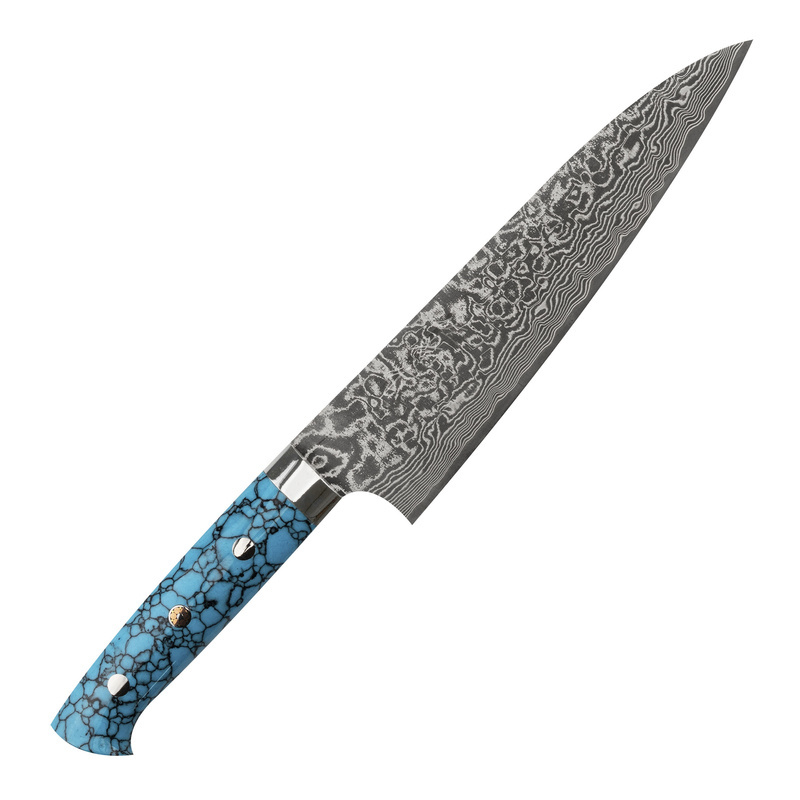 Takeshi Saji - BTQ R-2 Black Nóż Szefa kuchni 18 cm