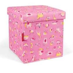 Reisenthel - Pufa sitbox kids abc friends pink