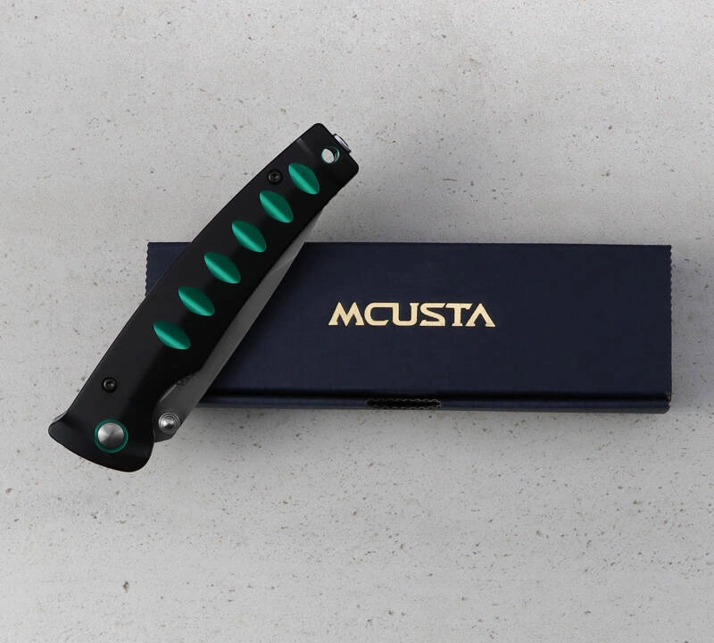 Mcusta - Katana VG-10 Black/Green 8,5 cm