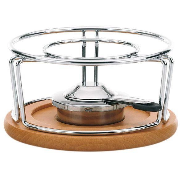 Kela - palnik podgrzewający ze stelażem, śred. 21,5 cm Natura