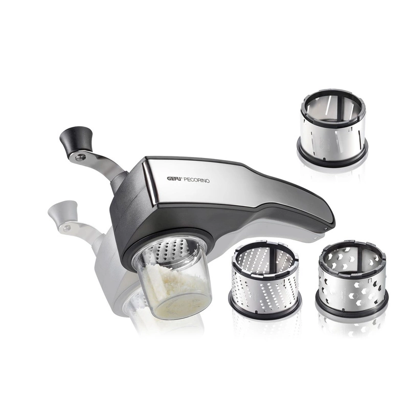 GEFU - PECORINO Młynek do sera/czekolady + 3 tarki