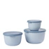 Mepal - Zestaw 3 misek Cirqula 500 1000 2000 Nordic Blue