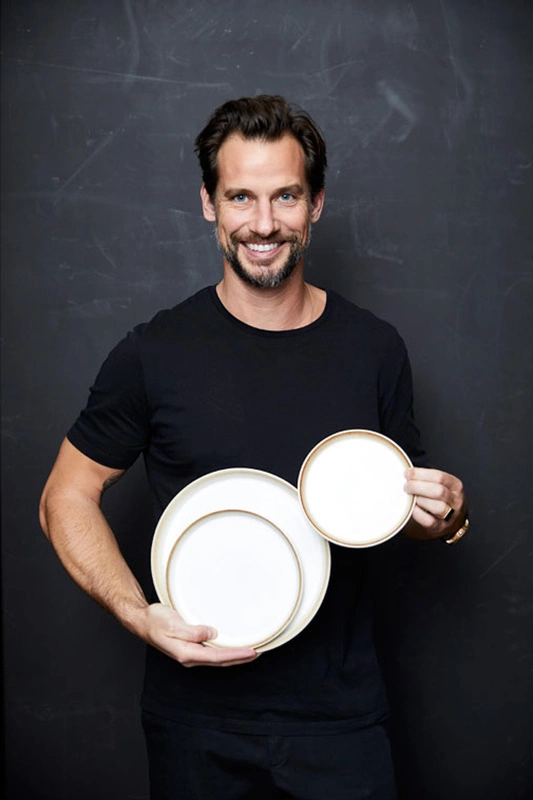 Bitz - Talerz Gastro 27 cm Cream/Cream