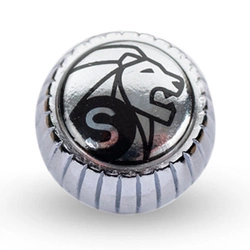 Peugeot - Nakrętka błyszczący chrom do młynków - sól (S)