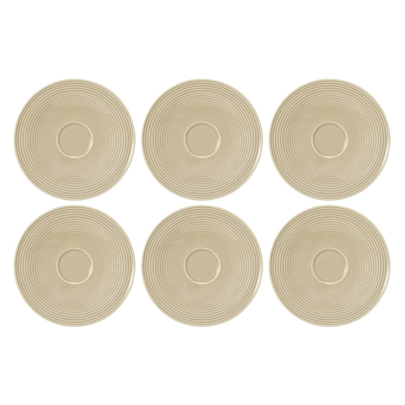 Seltmann - BEAT COLOR GLAZE Zestaw 6 spodków 16.5 cm