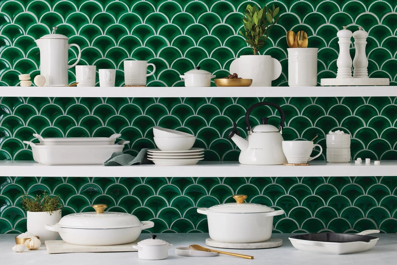 Le Creuset - garnek gourmet profesjonalny 30 cm 3,5 l biały