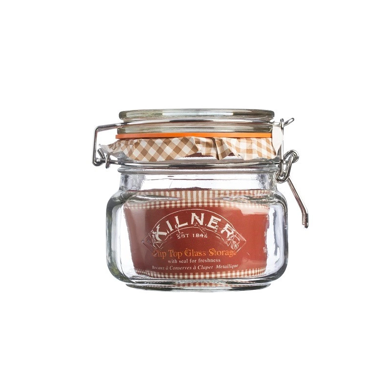 Kilner - Słoik 0,5l, Square Clip Top Jar