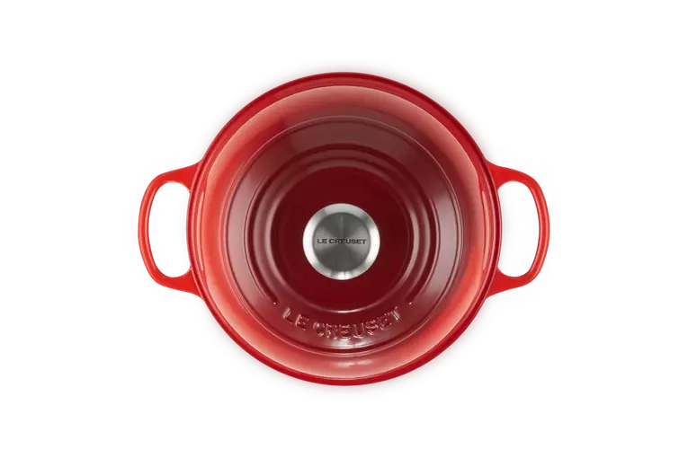 Le Creuset - garnek żeliwny do pieczenia chleba wiśniowy