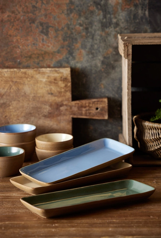 Bitz - Półmisek do serwowania 38 x 14 cm Wood/Ocean