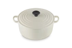 Le Creuset brytfanna żeliwna emaliowana z fenolowym uchwytem Signature okrągła 26 cm 5,3l cream