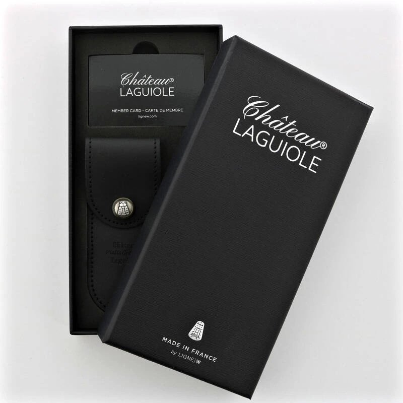 Château Laguiole - Korkociąg Château Laguiole z linii Grand Cru - drewno bukowe barwione na niebiesko