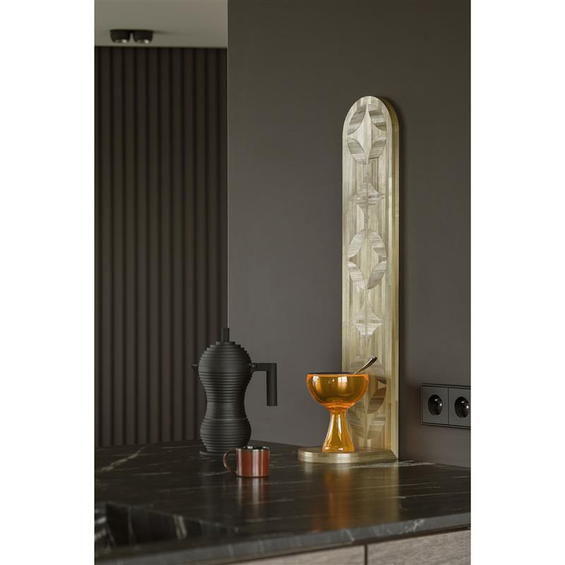 A di Alessi - pucharek do lodów z łyżeczką, pomarańczowy BIG LOVE