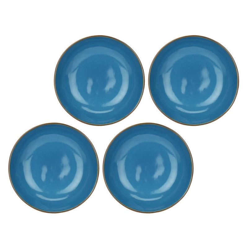 Rose&Tulipani - zestaw 4 talerzy do zupy 21 cm Concerto Blu Avio