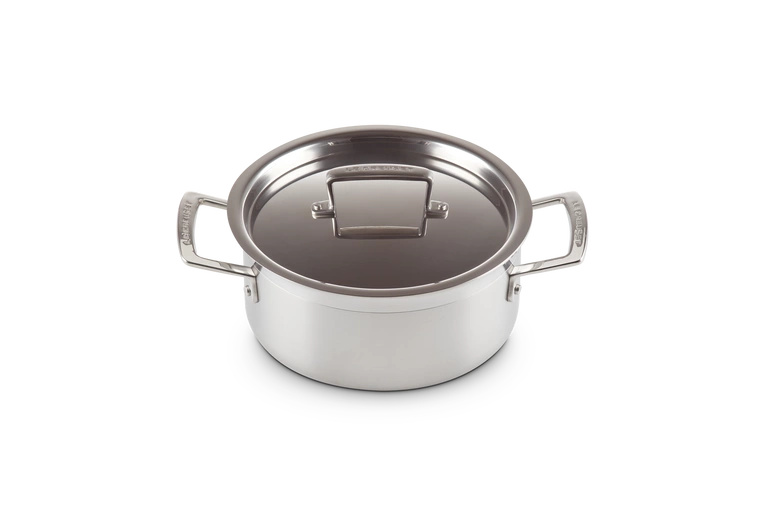 Le Creuset - 3-ply garnek stal nierdzewna 3 l 20 cm