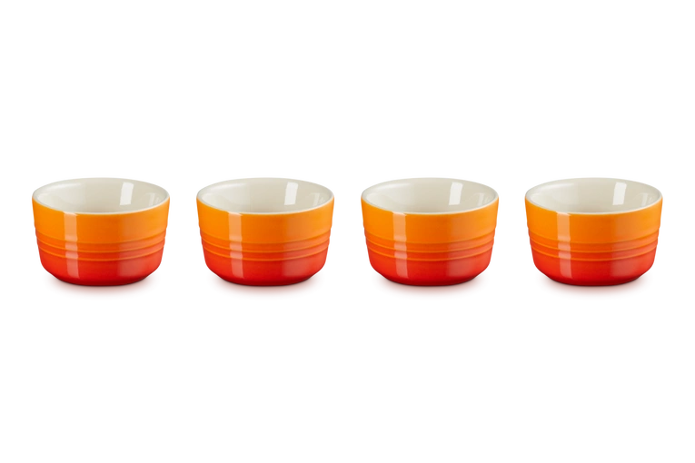 Le Creuset - Zestaw 4 mini foremek 100 ml Płomienny