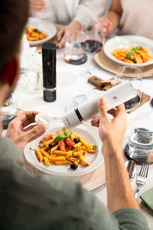 Zwilling - młynek elektryczny do przypraw biały Enfinigy