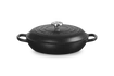 Le Creuset - garnek Gourmet Profesjonalny żeliwny 30 cm 3,5 l czarny