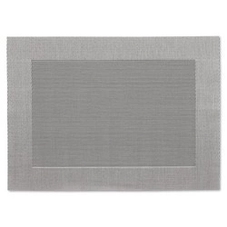 Kela - podkładka na stół, 45x33 cm, czarno-srebrna Nicoletta