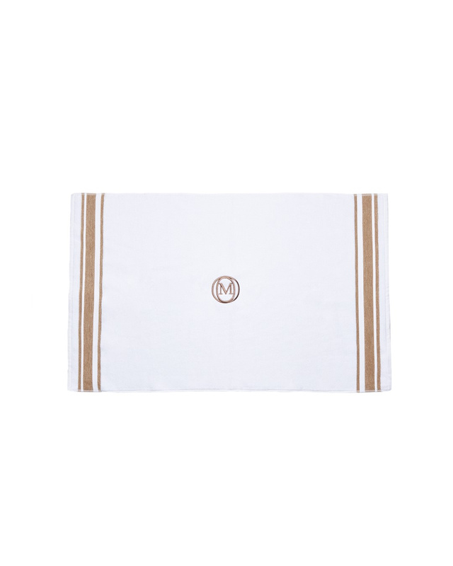 Officine Monogram - Dywanik łazienkowy MonogrLinea60x100cm b.beżowy