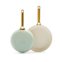 GreenPan - Patelnie ceramiczne PADOVA Pastel Green 20 + 26 cm