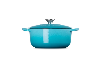 Le Creuset - garnek żeliwny Signature 20 cm 2,4 l karaibski