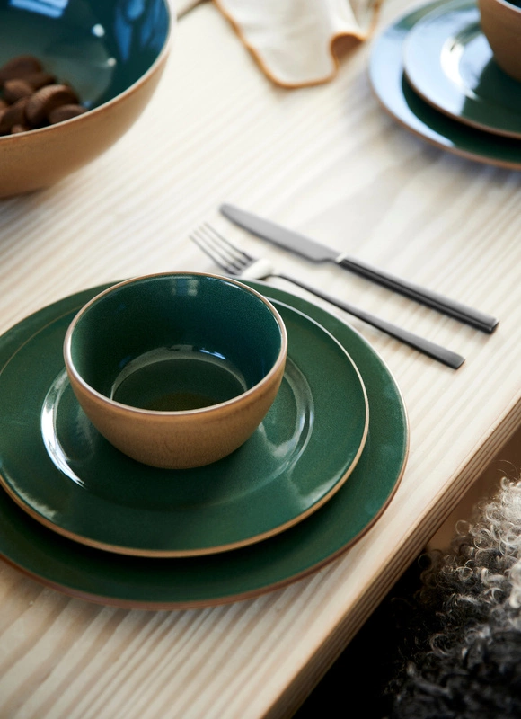 Bitz - Talerz 27 cm Wood/Forest Stoneware