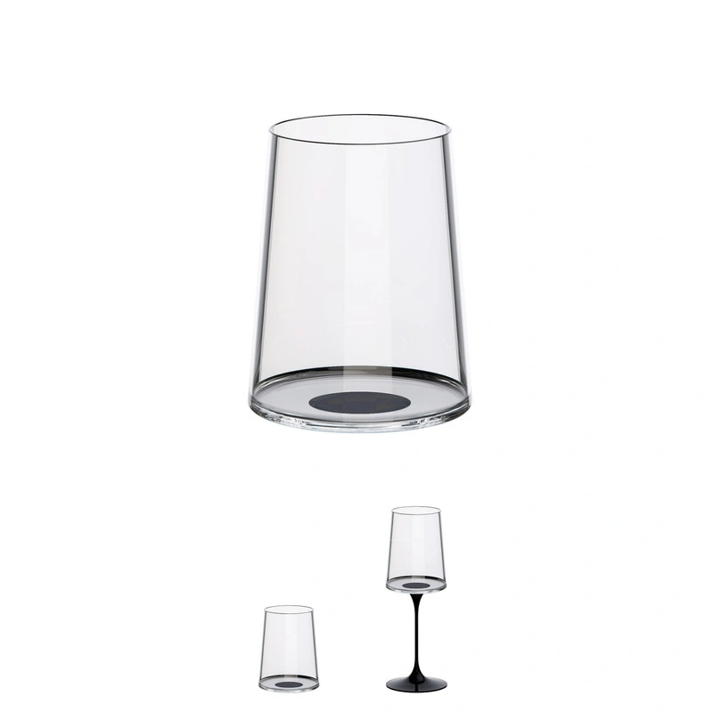Trebonn - SplitGlass - Klieliszek do białego wina czarny 2szt