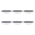 Seltmann - LIFE FASHION ELEGANT GREY Zestaw 6 talerzy do zupy 23 cm